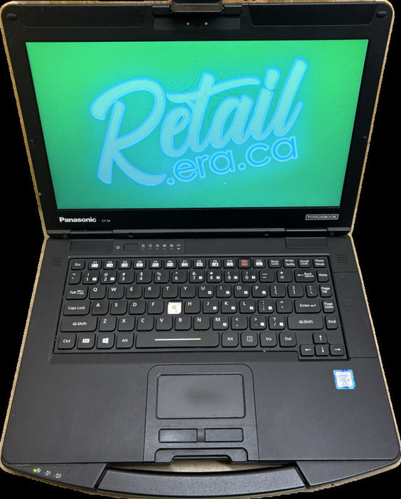 Panasonic ToughBook CF-54 i5-7300 16GB 256SSD Missing \\"G\\" Key 10800Hrs. READ!