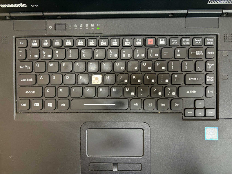 Panasonic ToughBook CF-54 i5-7300 16GB 256SSD Missing \\"G\\" Key 10800Hrs. READ!