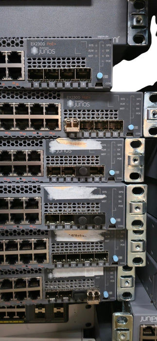 Bulk Lot of 138x Network Switches: Cisco Juniper Fortinet Mixed Models (READ)