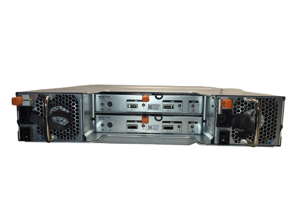 Dell PowerVault MD1220 - 24-Bay 2.5" SAS Storage Array 2x EMM 2x 600W PSU