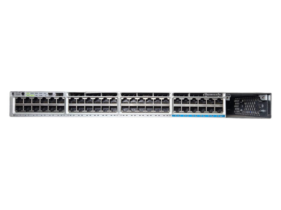 Cisco Catalyst WS-C3850-12X48U-E - 48-Port PoE+ UPOE Managed Switch 2x 350W PSU