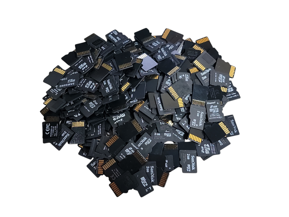 Lot of 313x Micro SD Cards [Assorted Brands | 2GB | U1]