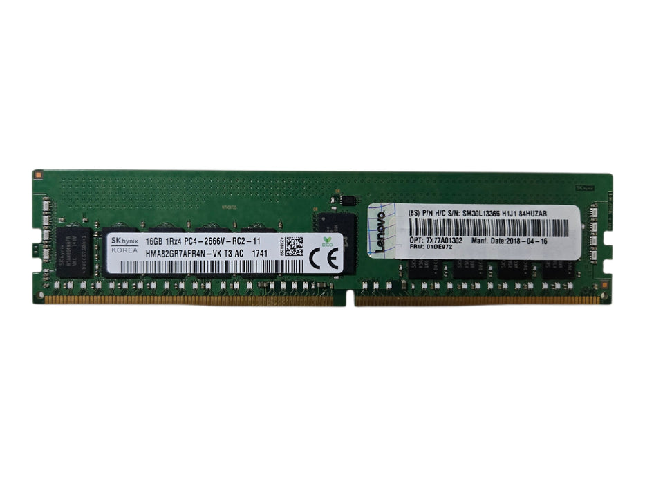 Lot of 10 Assorted 16GB DDR4 ECC Registered Server Memory RDIMM RAM