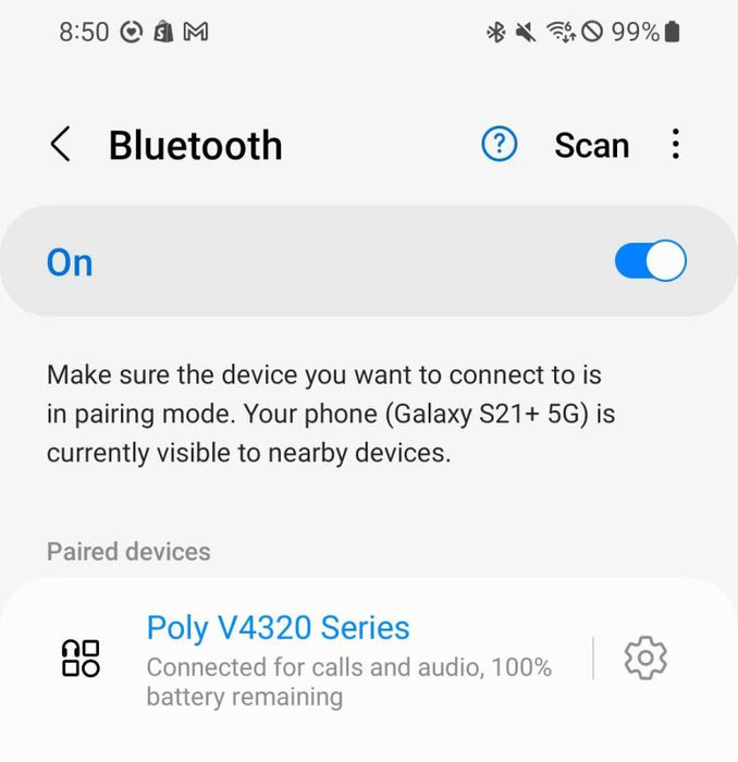Poly Voyager 4320 USB-C Bluetooth Headset _