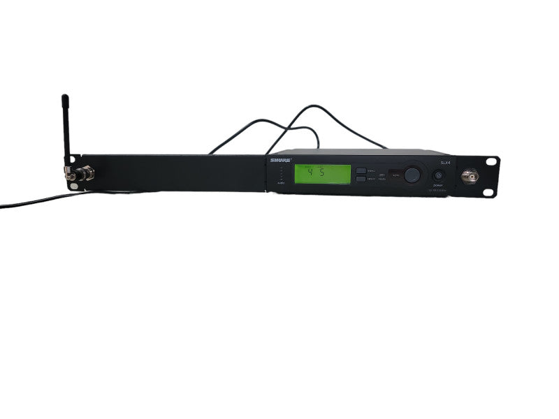 Shure Transmitter Wireless Diversity Receiver SLX4 G5 w/ Rack Mount