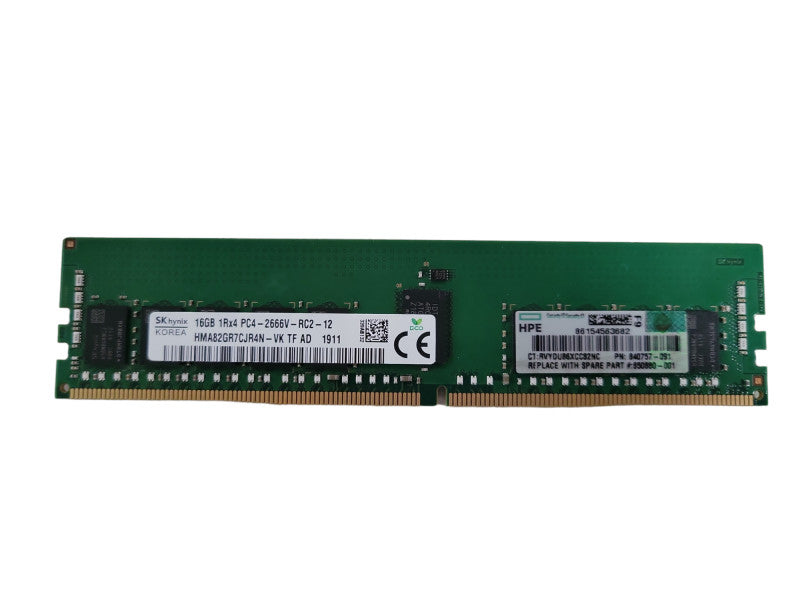 SK hynix 16GB 1Rx4 PC4-2666V-RC2-12 Server Ram Q!