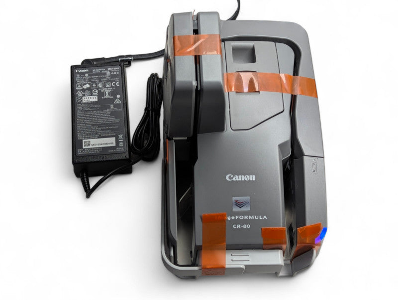 Canon ImageFormula CR-80 M111102 MA2-9567 CHECK SCANNER Q-