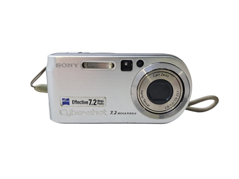 Sony Cyber-Shot DSC-P200 Digital Camera 7.2MP 2\\" LCD 3x Optical Zoom - Silver