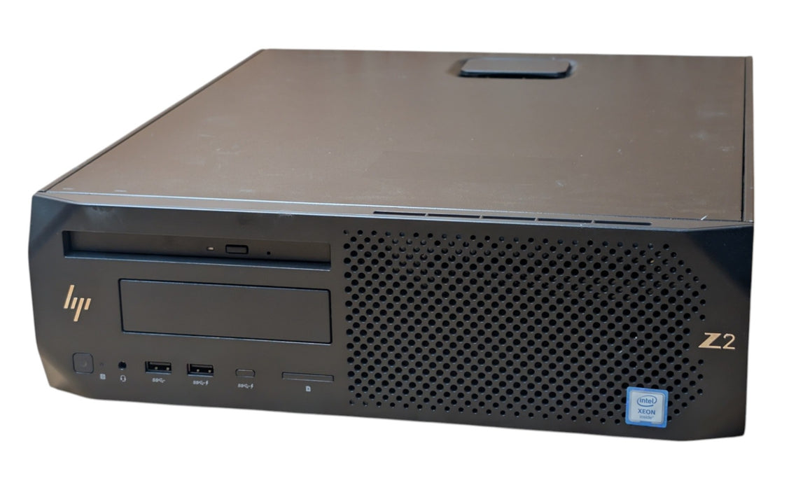 HP Z2 SFF G4 Workstation - Xeon E-2144G 16GB RAM 256GB NVMe Quadro P620