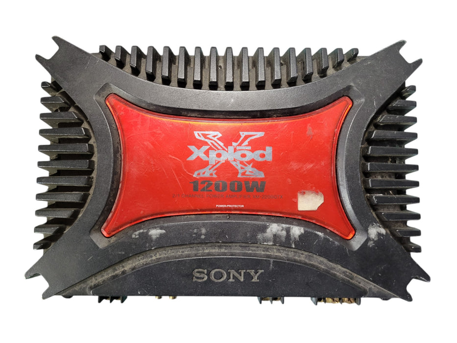 Sony Xplōd XM-2200GTX 2/1 Channel 1200W Car Stereo Power Amplifier (READ)