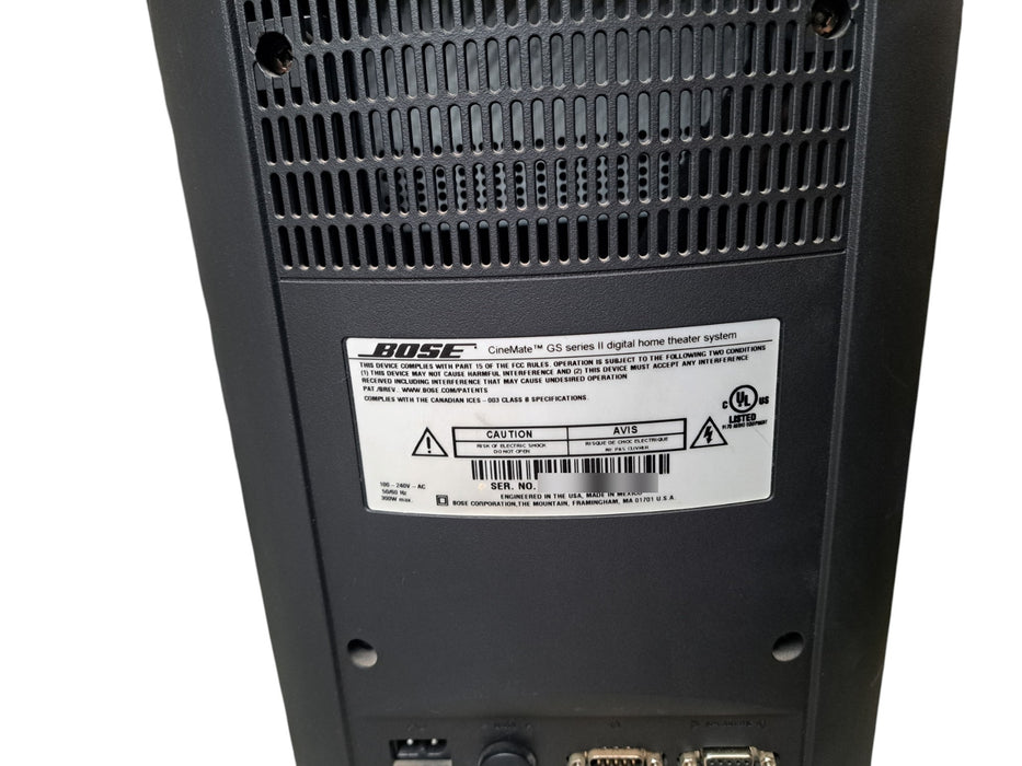 Bose CineMate GS Series II Acoustimass Subwoofer Module (READ)