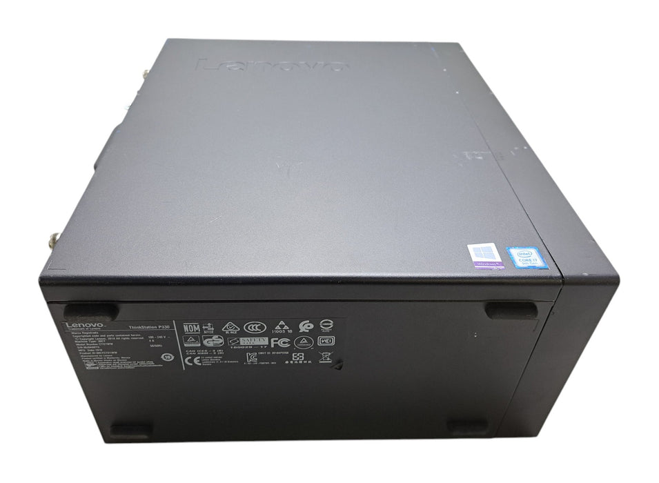 Lenovo ThinkStation P330 Tower - Intel Core i7-9700 8-Core 16GB DDR4 256GB NVMe