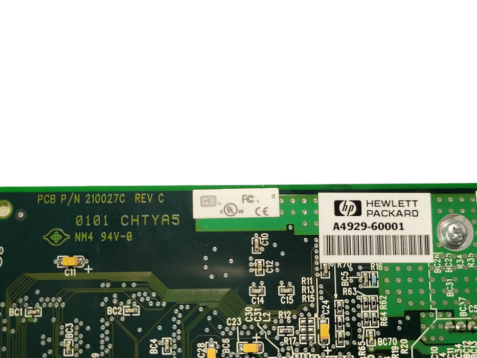 HP A4929-60001 - 1000Base-T Gigabit Ethernet PCI Network Adapter
