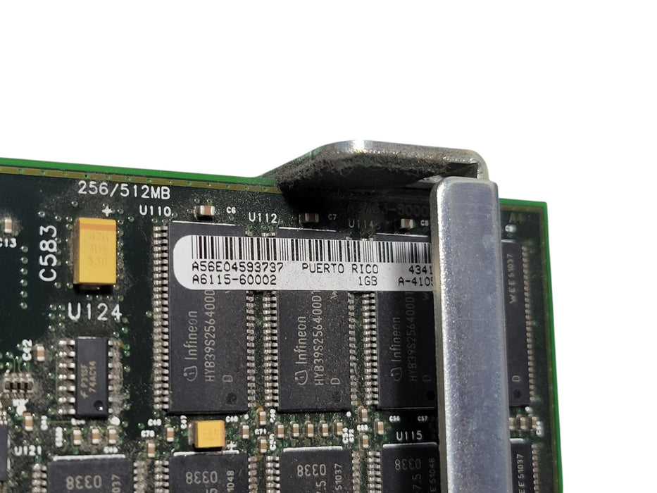 HP A6155-04001 Memory Extender Board w/ 6x 1GB DIMMs A6115-60002 for rp54XX