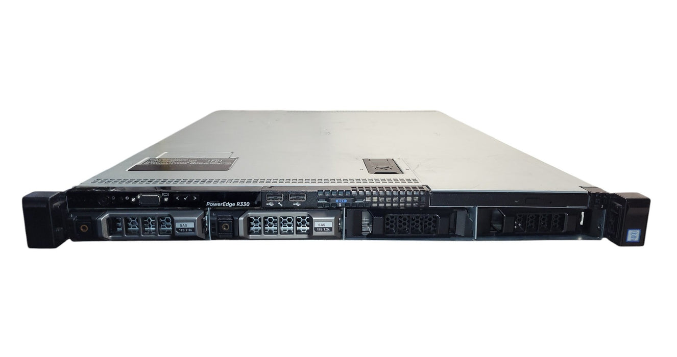 Dell PowerEdge R330 4x LFF - Xeon E3-1270 v5 3.60GHz PERC H330 2x Redundant PSU