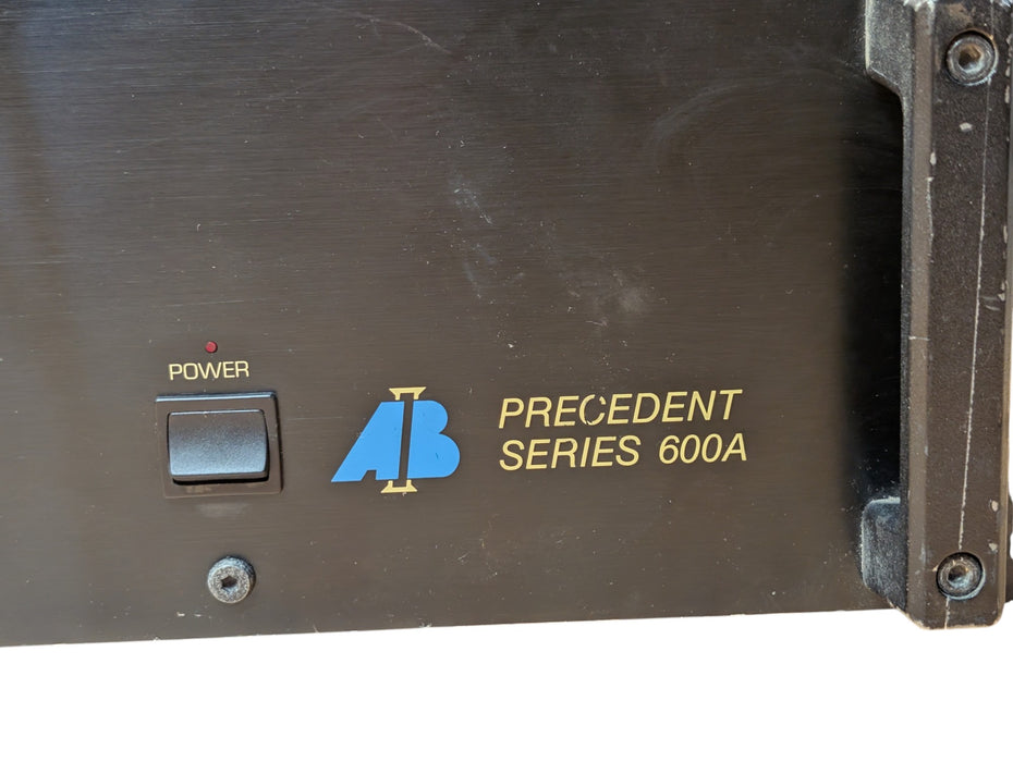 AB International Precedent Series 600A - Dual Channel Power Amplifier (READ)