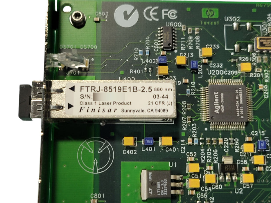 HP A6795AX A6795-62001 PCI 64-bit 66MHz 2G/1Gbps Fibre Channel Host Bus Adapter
