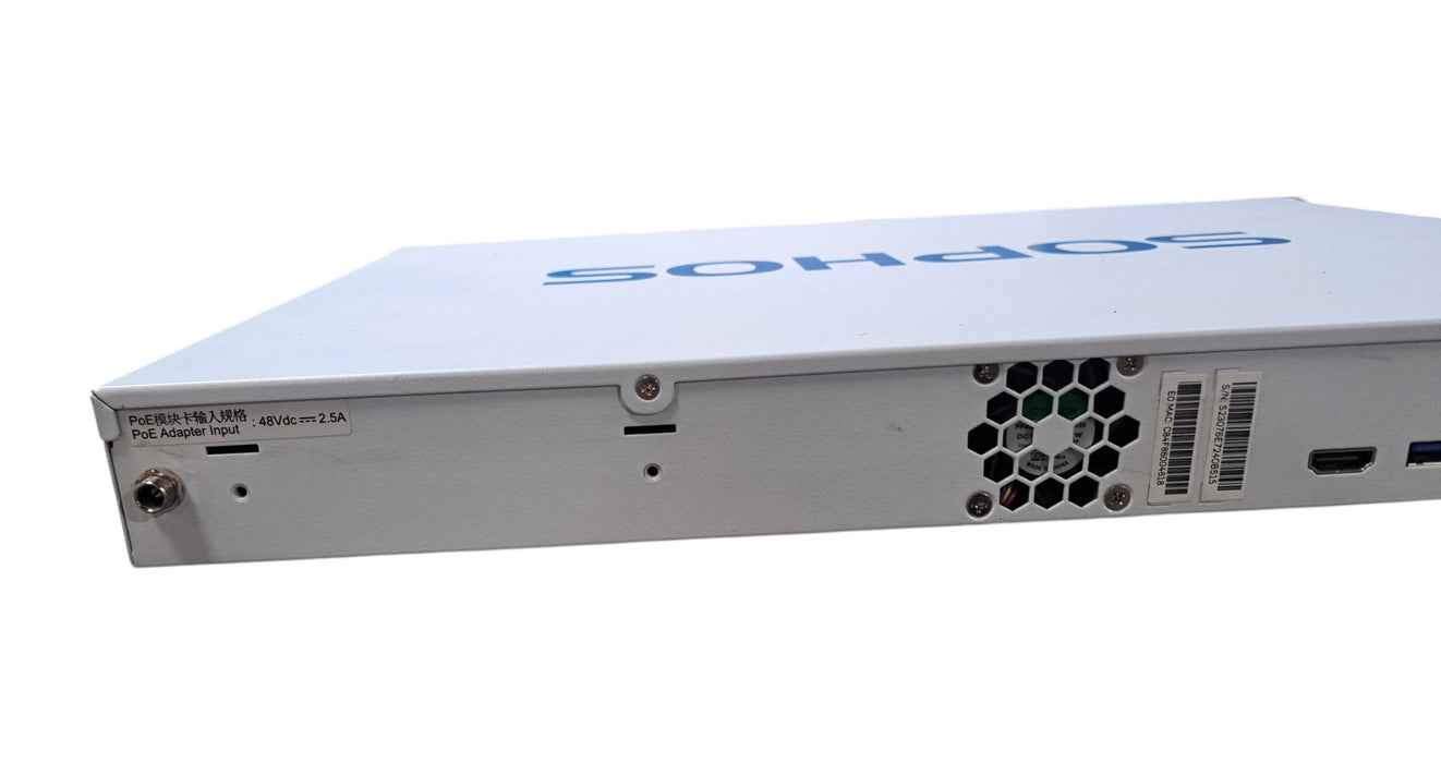 Sophos SG 210 Rev. 3 Security Appliance Firewall - 6x GbE 2x SFP 1U