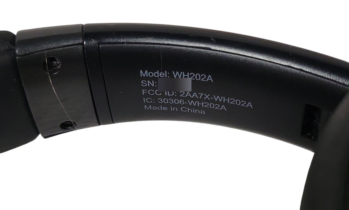 BERIBES WH202A Wireless Bluetooth Over-Ear Headphones Black