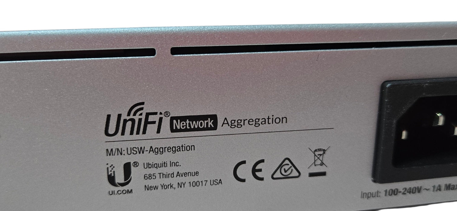 Ubiquiti UniFi USW-Aggregation - 8-Port 10G SFP+ Managed Switch