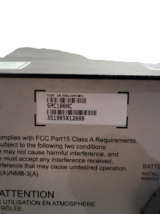 APC Smart-UPS C 1000 SMC1000C - 1000VA 600W LCD 120V UPS