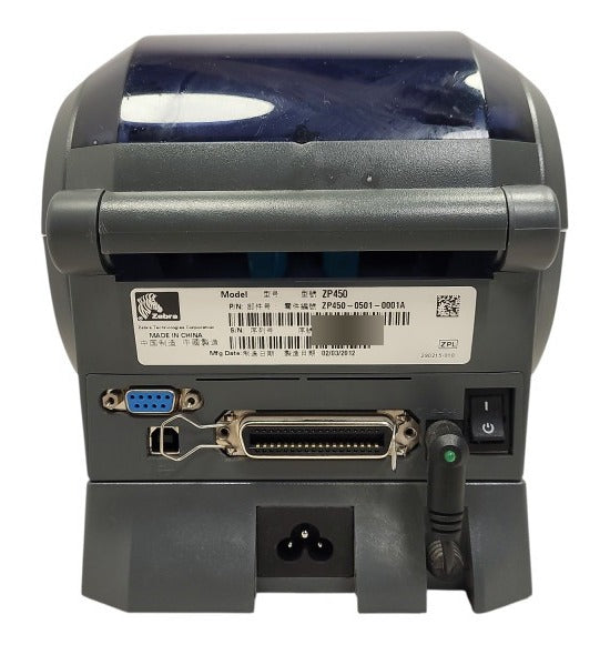 Zebra ZP 450 Direct Thermal Label Barcode Printer ZP450-0501-0001A