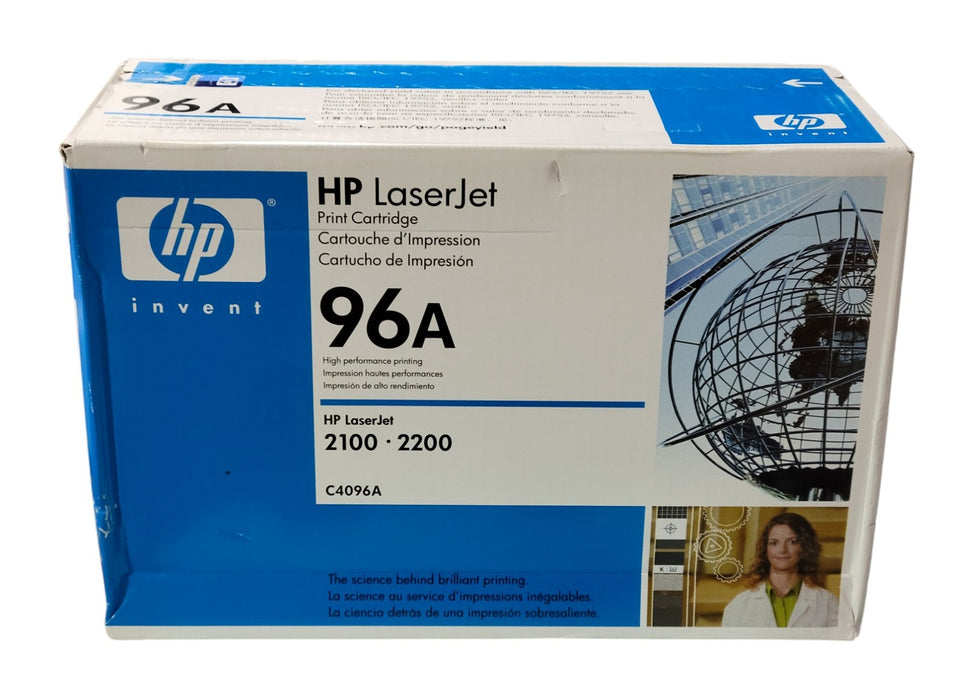 HP LaserJet 96A Black Toner Cartridge C4096A for LaserJet 2100 2200