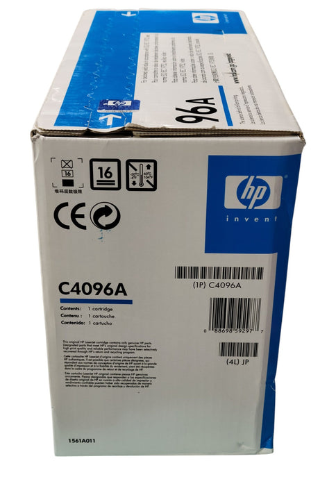 HP LaserJet 96A Black Toner Cartridge C4096A for LaserJet 2100 2200