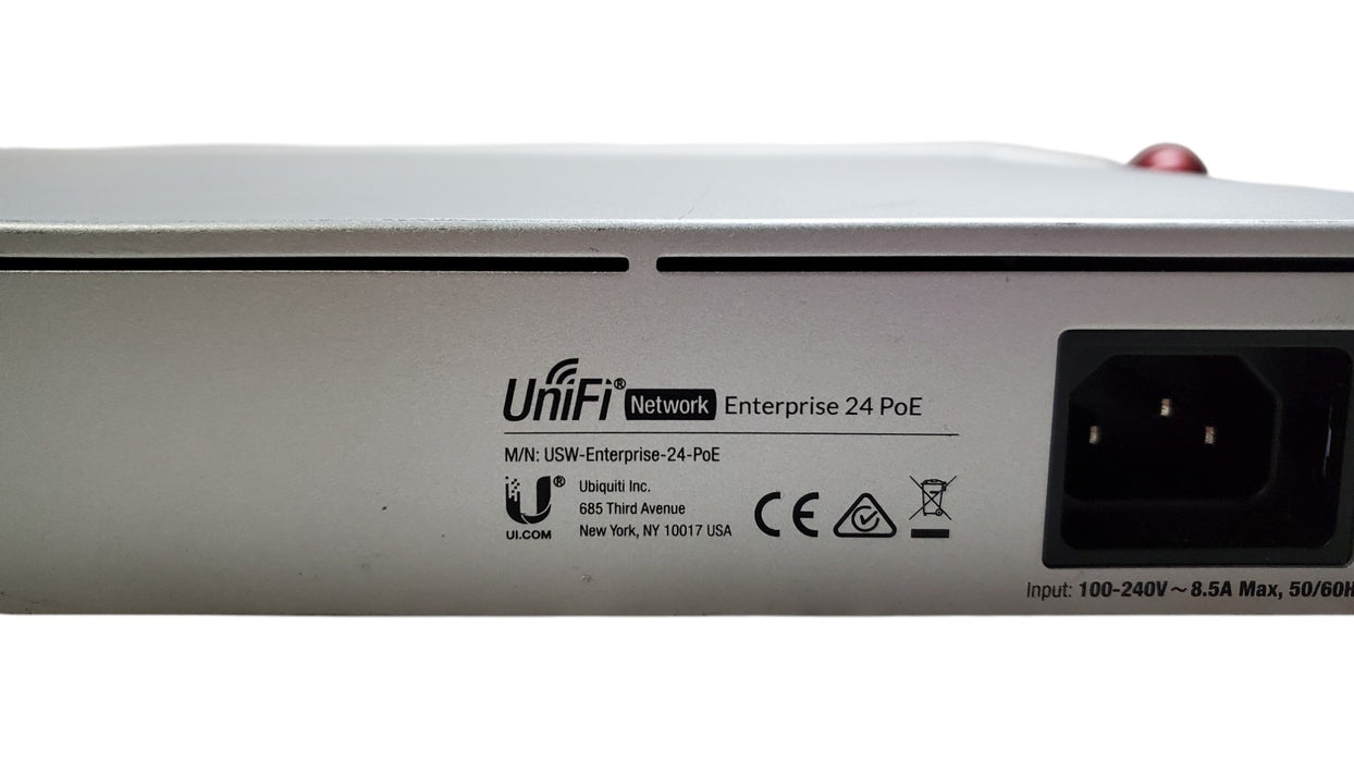 Ubiquiti UniFi Enterprise 24 PoE - 24-Port 2.5GbE PoE+ 2x 10G SFP+ Switch