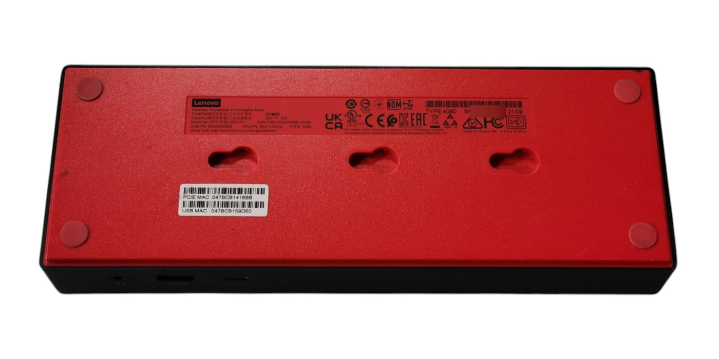 Lenovo ThinkPad Thunderbolt 4 Workstation Dock DK2131 Type 40B0