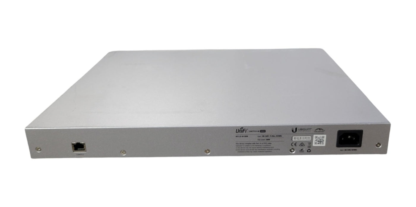 Ubiquiti UniFi Switch 48 500W US-48-500W 48-Port PoE+ Gigabit Switch