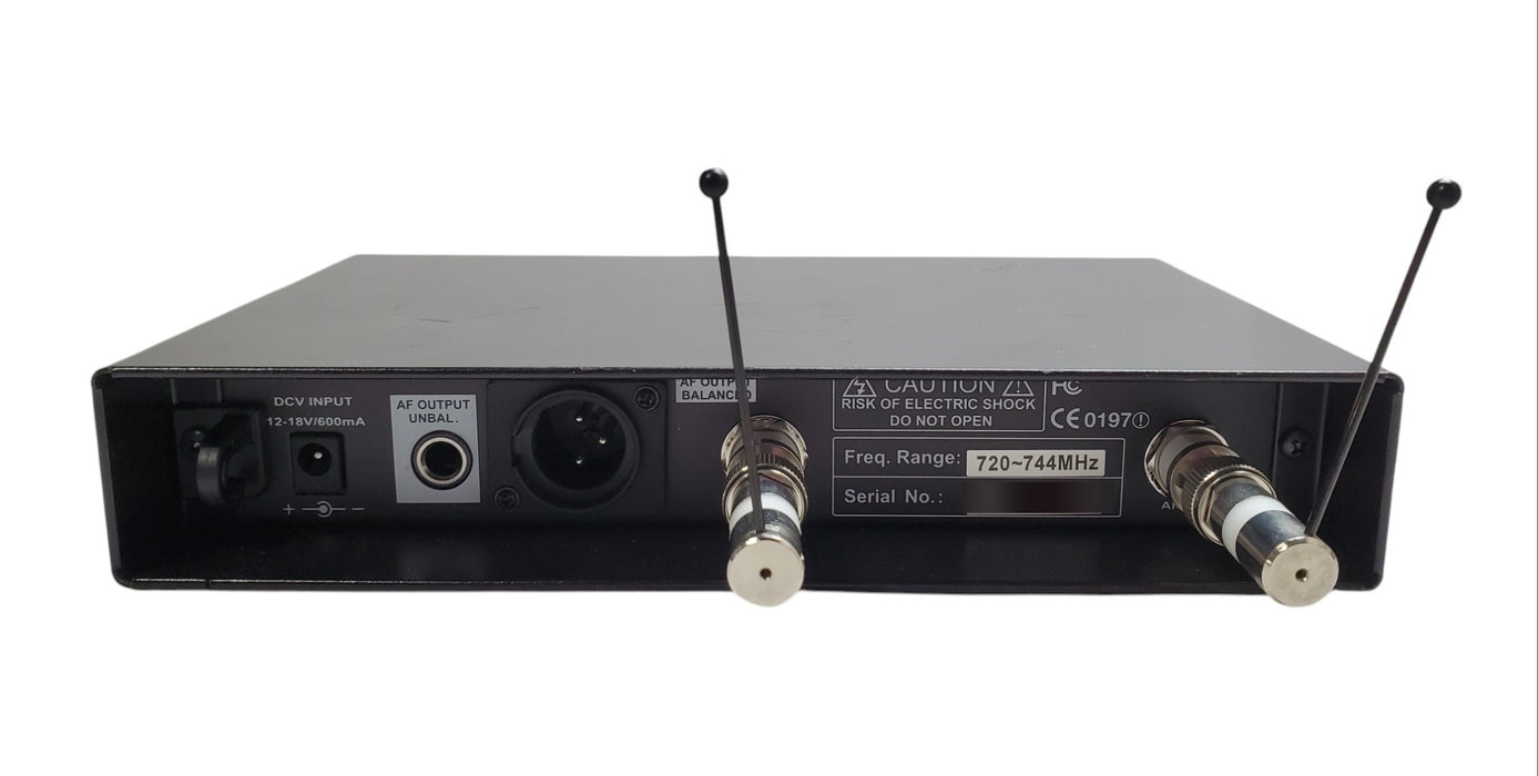 Clockaudio CW 9000R UHF Diversity Receiver 720-744MHz (READ)