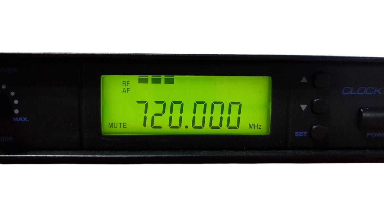 Clockaudio CW 9000R UHF Diversity Receiver 720-744MHz (READ)