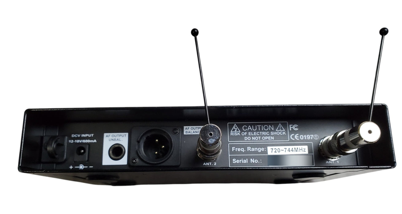 Clockaudio CW 9000R UHF Diversity Receiver 720-744MHz (READ)