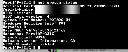 Fortinet FortiAP 231G FAP-231G Wireless Access Point