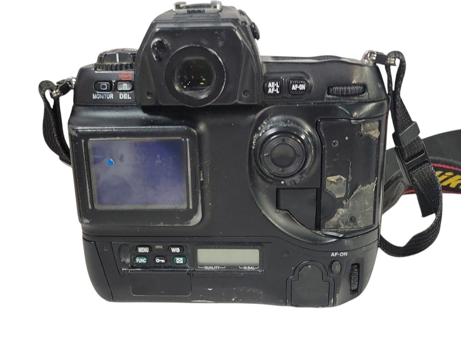 Nikon D1H DSLR Body w/ 18-35mm D Lens, SR-80DX Flash & Lowepro Backpack (READ)