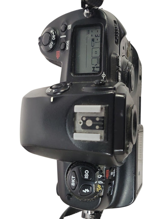 Nikon D1H DSLR Body w/ 18-35mm D Lens, SR-80DX Flash & Lowepro Backpack (READ)