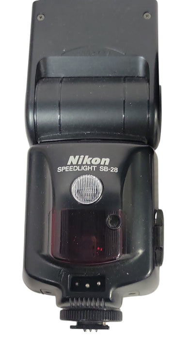 Nikon F4 35mm SLR Camera with MB-21 Battery Grip & SB-28 Speedlight (READ)