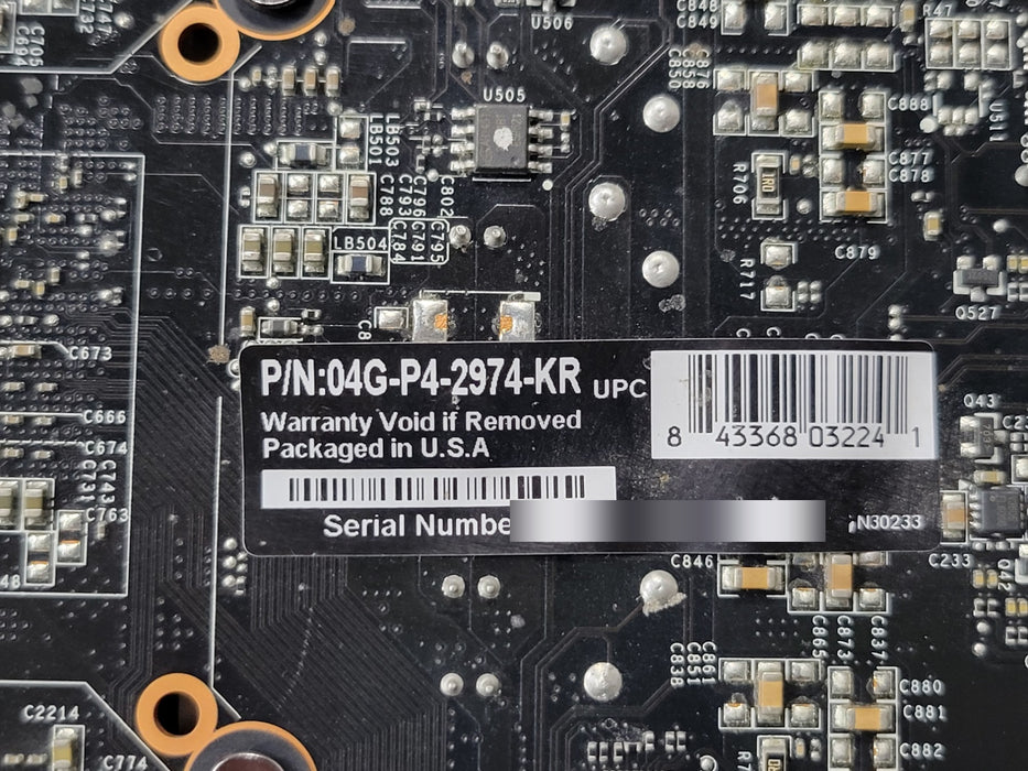 EVGA GeForce GTX 970 SC ACX 2.0 4GB GDDR5 Graphics Card 04G-P4-2974-KR