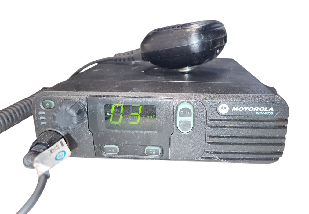 Motorola XPR 4350 AAM27QNC9LA1AN Mobile Two-Way Radio with Mic
