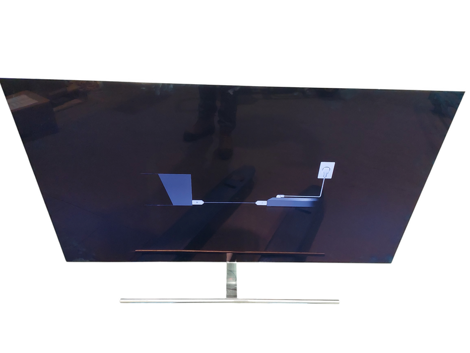 Samsung 65" Tv Model: QN65Q7FAMF Set with One Connect Box & Remote & Cables