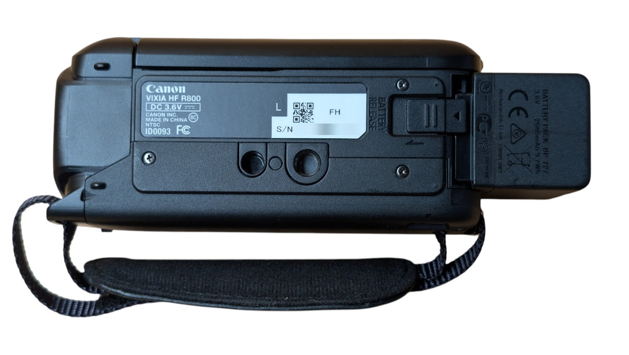 Canon VIXIA HF R800 HD Camcorder 32x Optical Zoom