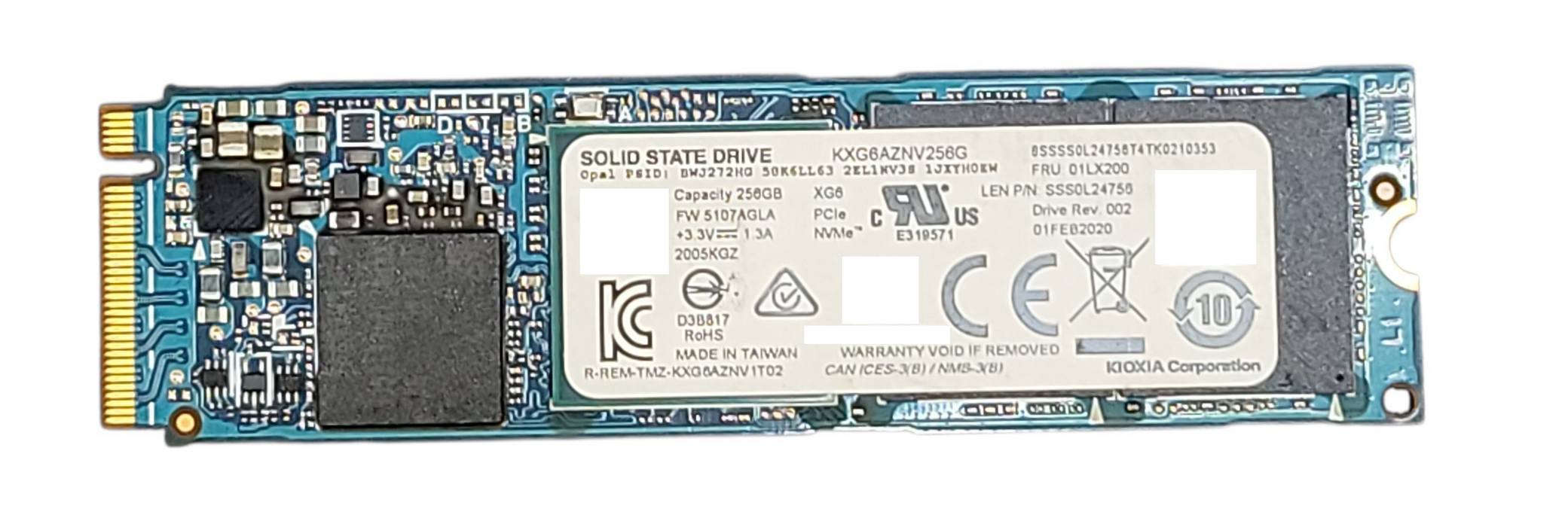 250GB - 256GB m.2 NVMe 2280 SSD - Assorted Brands / Low Health