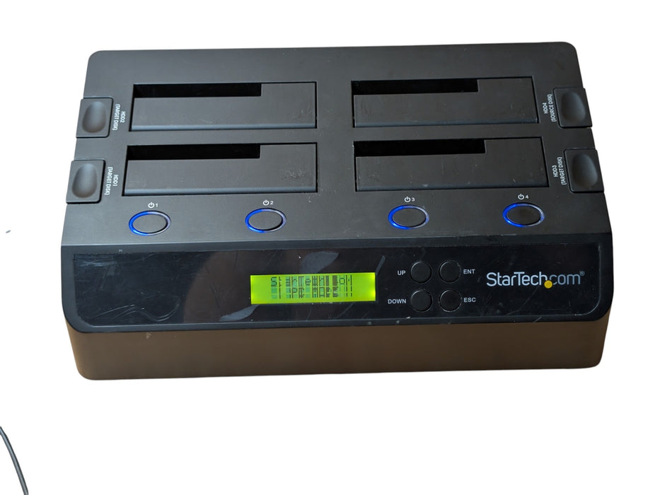 StarTech SATDOCK4U3RE - 1:3 Standalone SATA Hard Drive Duplicator Dock READ