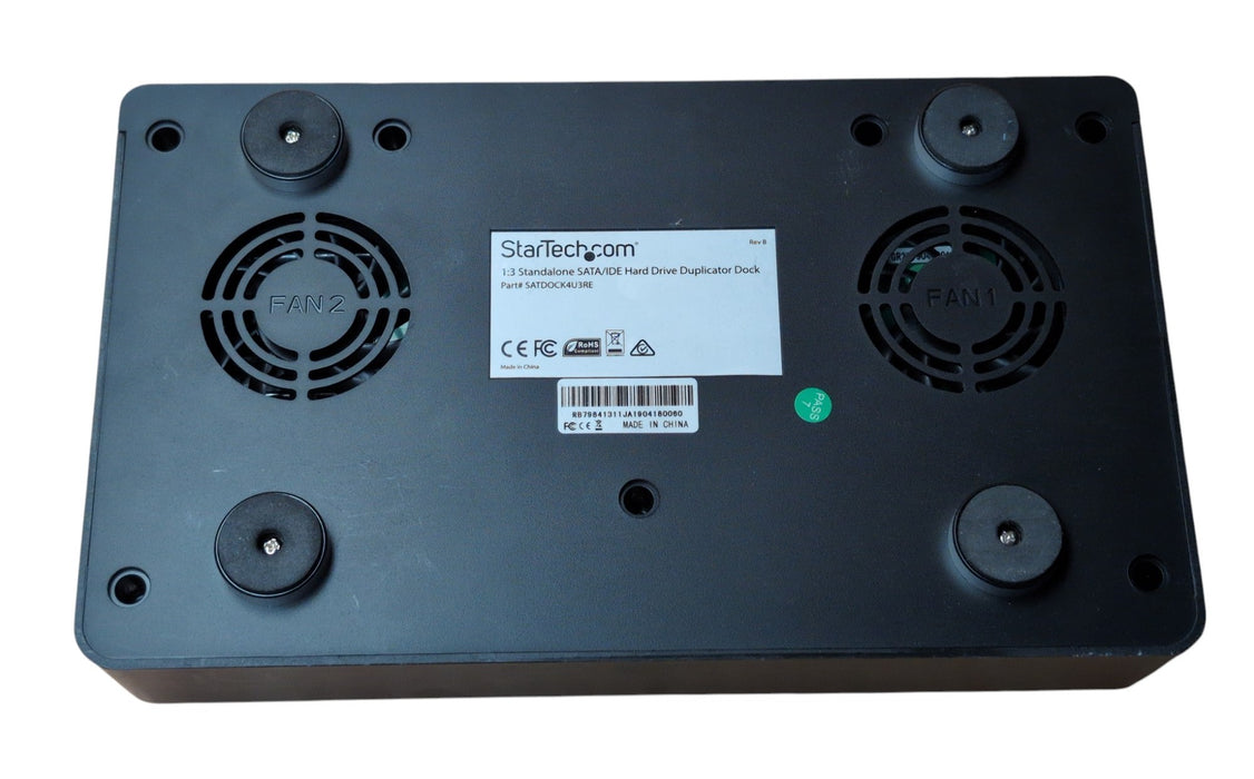 StarTech SATDOCK4U3RE - 1:3 Standalone SATA Hard Drive Duplicator Dock READ