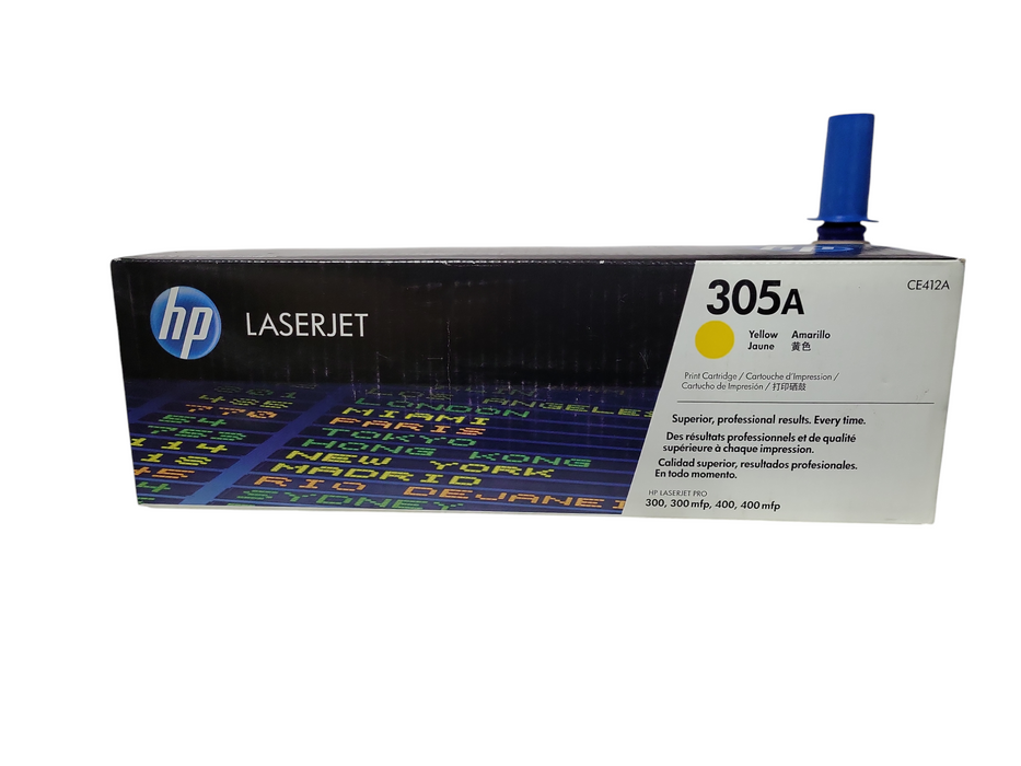 HP 305A Yellow Laser Toner Cartridge CE412A/CF370AM (New Sealed)