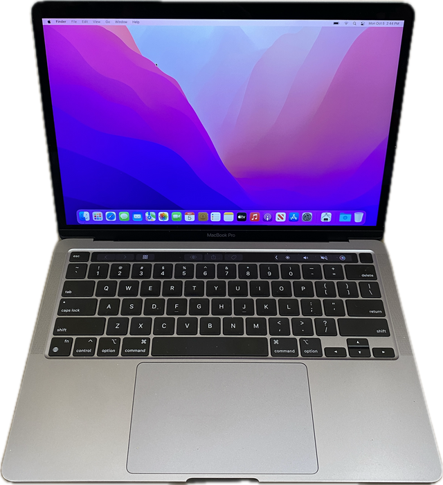 Apple MacBook Pro 13' Touch Bar M1 2020 16GB RAM 2TB SSD No power Adapter READ