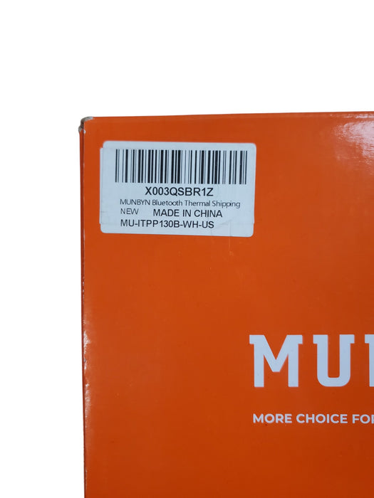 New Open Box - MUNBYN ITPP130B Bluetooth Thermal Shipping Label Printer