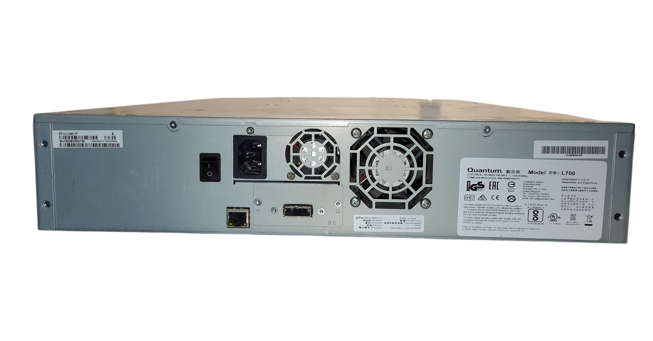 Quantum SuperLoader 3 Model L700 - IBM LTO-7 SAS Tape Autoloader