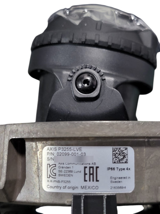 Axis P3255-LVE Network Camera - 02099-001-03 Dome Camera